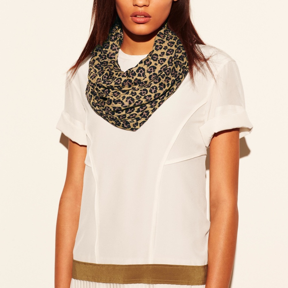 Coach X Baseman Infinity Scarf